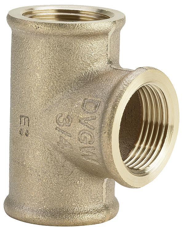 VIEGA Rotguss T-Stücke 1/2" - 1" IG (DVGW) für Gas VIEGA Rotguss T-Stücke 1/2" - 1" IG (DVGW) für Gas