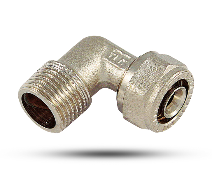 Klemm-Übergangswinkel mit AG Ø 20 X 1/2"