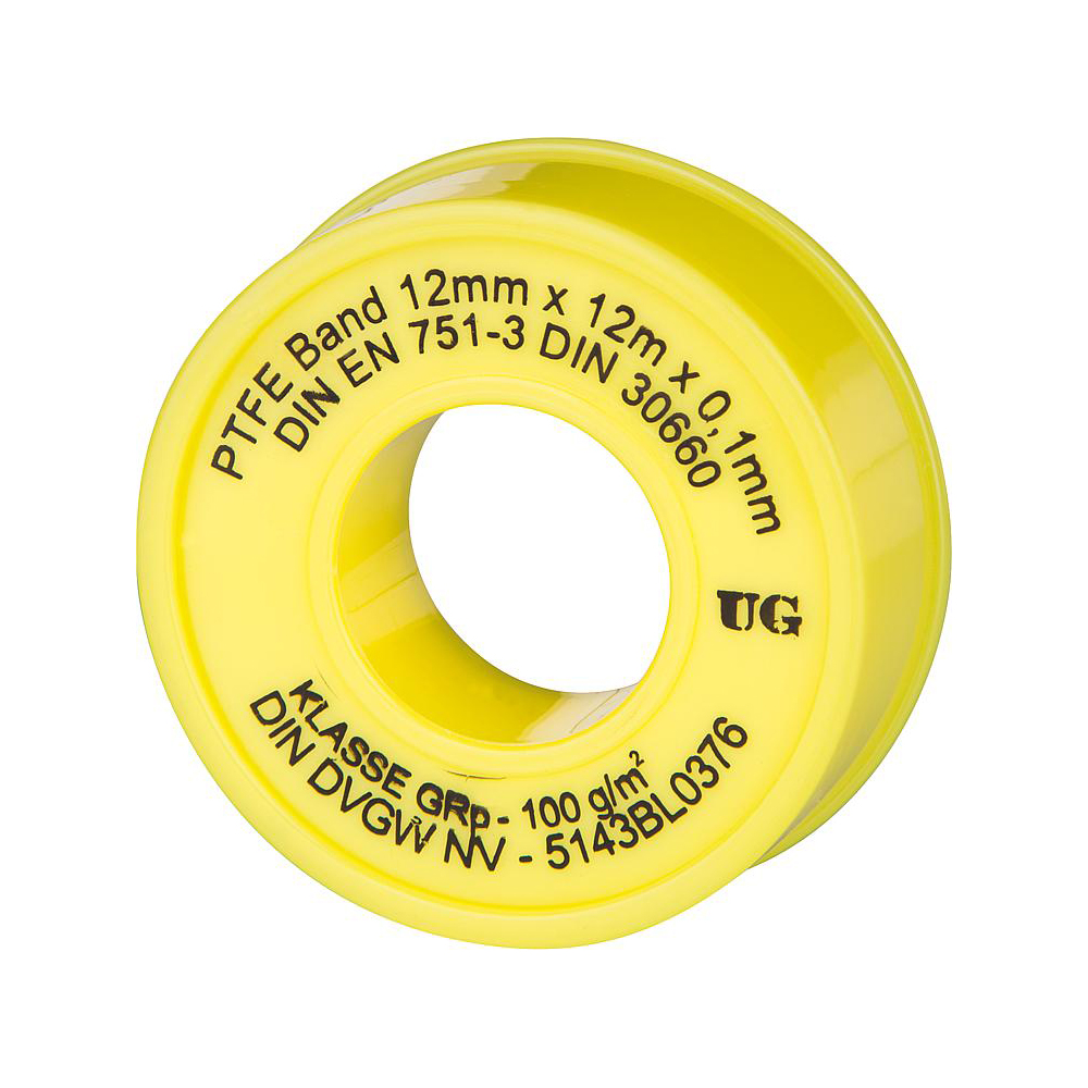 tempa001364_01 Teflonband für Gewinde B=12mm, L=12m, Stärke 0,1mm