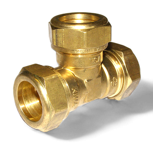 Klemmring T-Stück (3 x 15 mm)