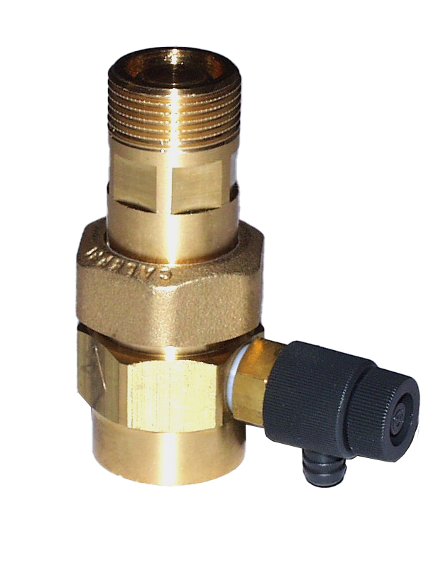 Kappenventil 3/4" (bis 120 °C) 