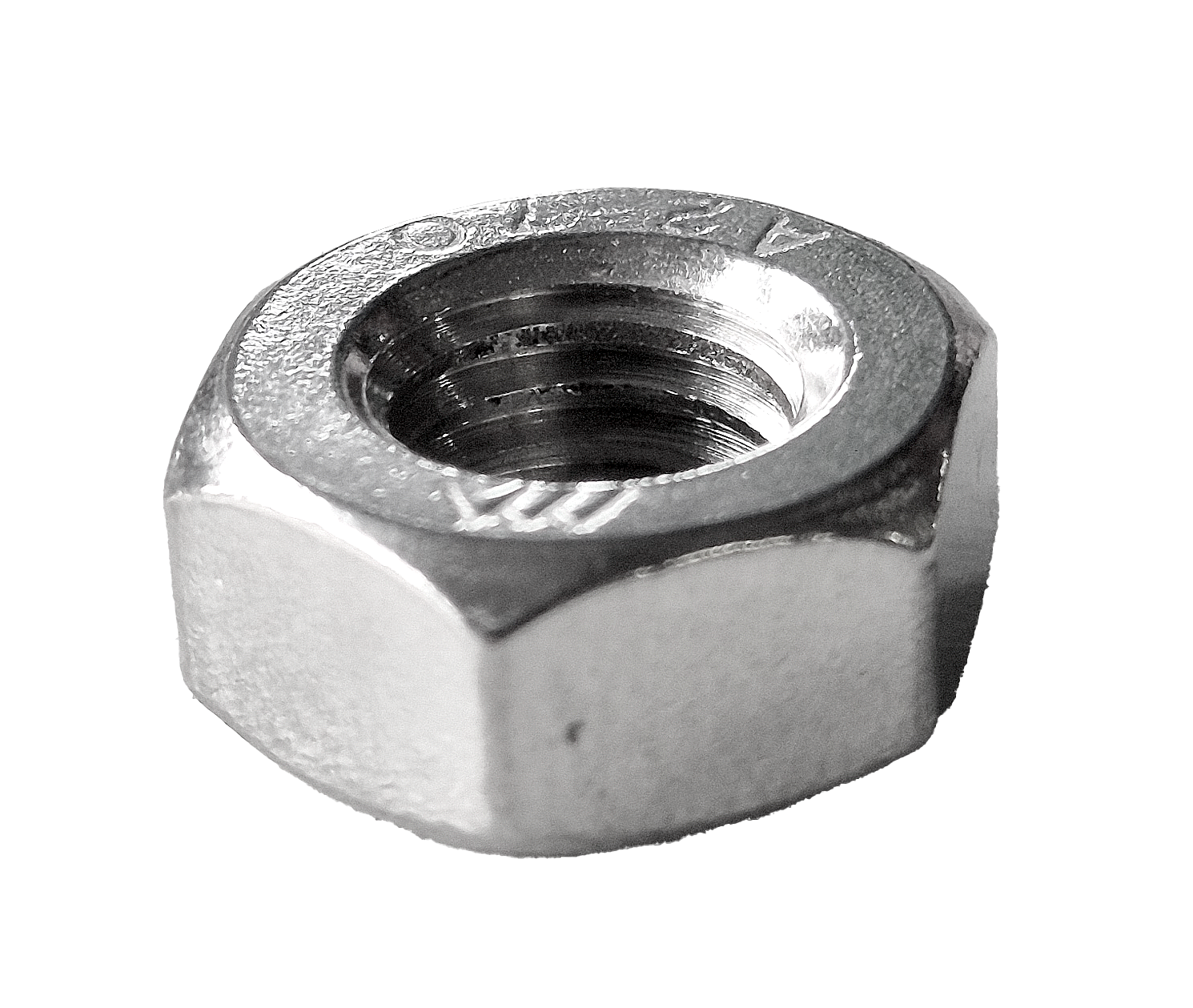 Edelstahl-Sechskantmutter M12