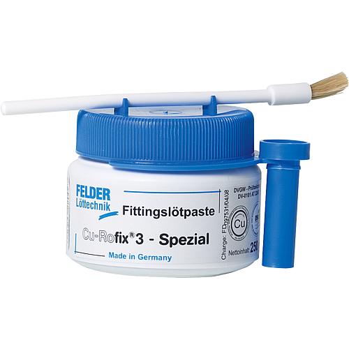 Fittingslötpaste (60% Metallanteil, Flussmittel) 250g Dose 