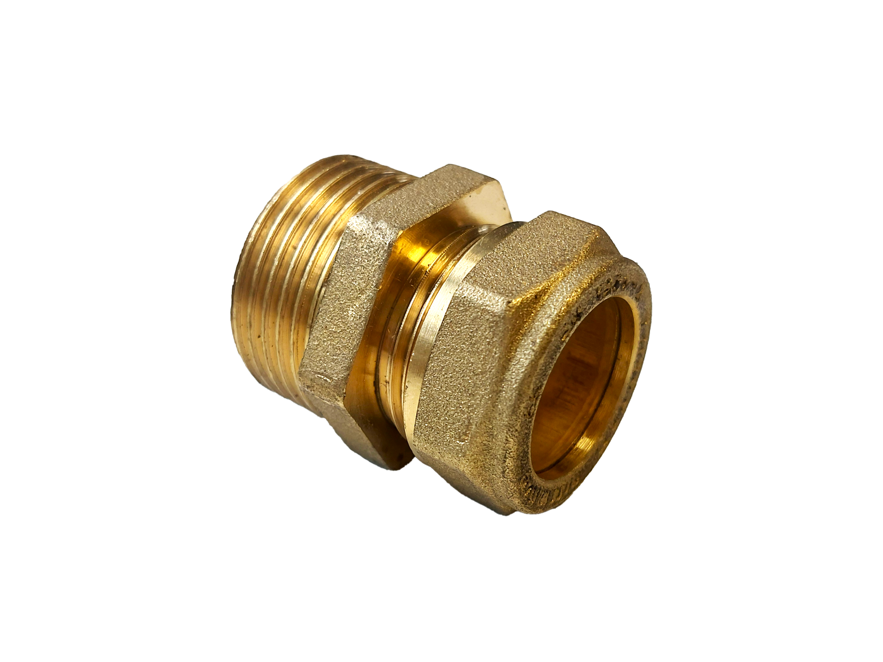 Klemmring-Verschraubung 22 mm x 1" AG, flachdichtend 