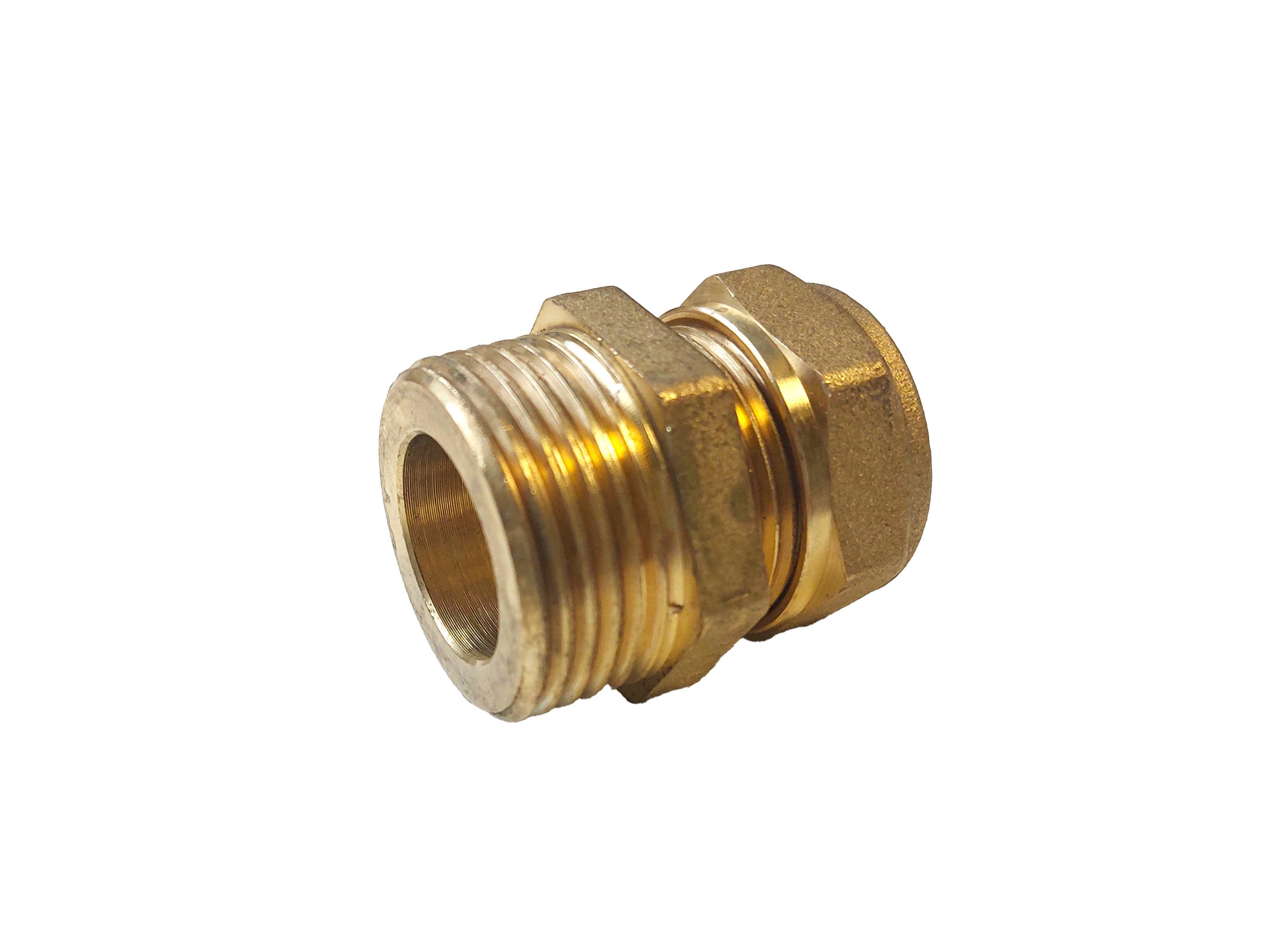 Klemmring-Verschraubung 22 mm x 1" AG, flachdichtend 