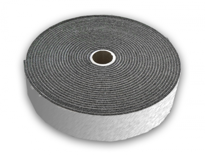 EPDM-Solar-Isoliertape 50x3mm, 15m selbstklebend, UV-beständig, für hohe Temperaturen