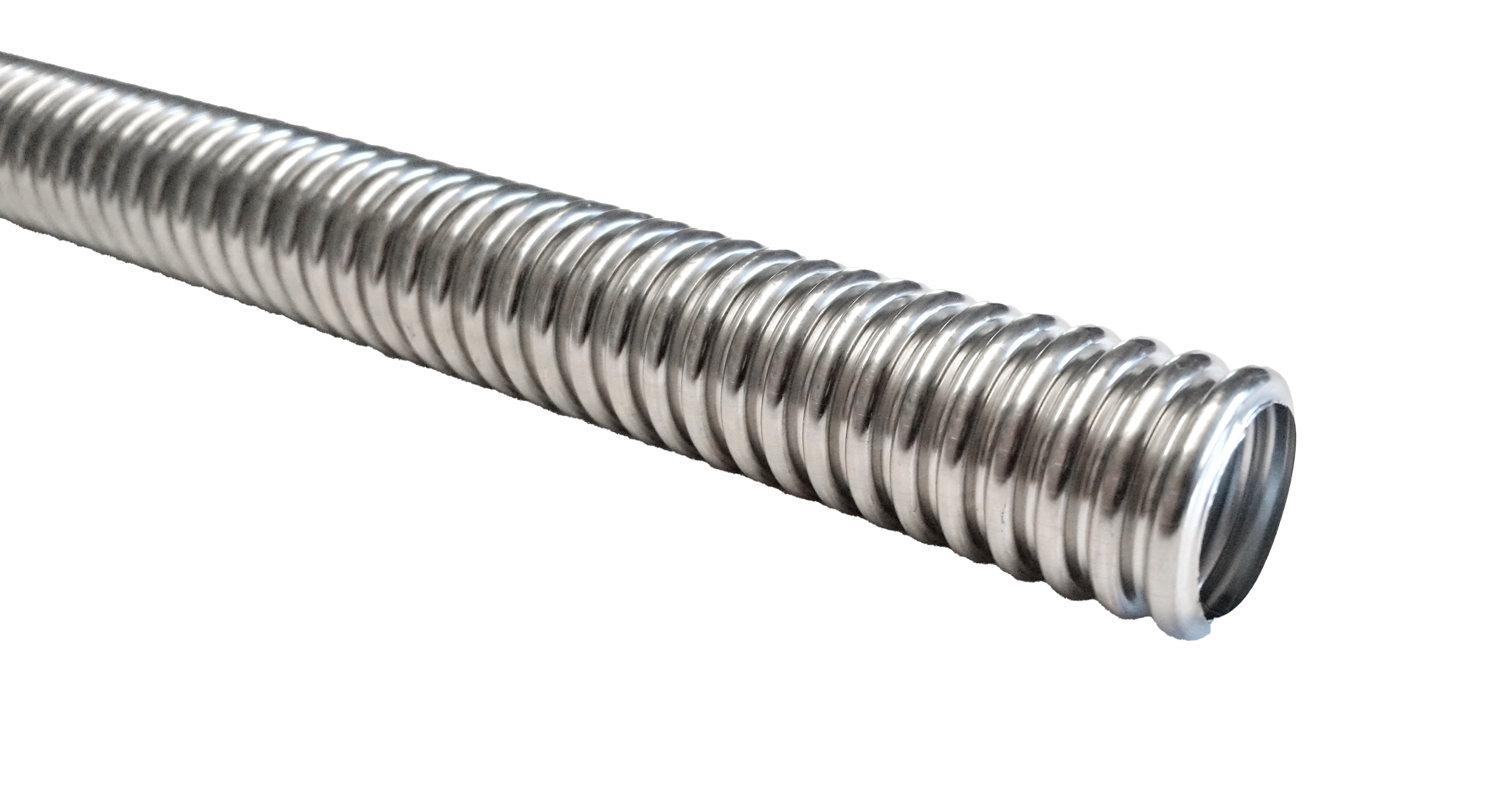 Edelstahlwellrohr DN 40 (Zuschnittspreis/lfm)