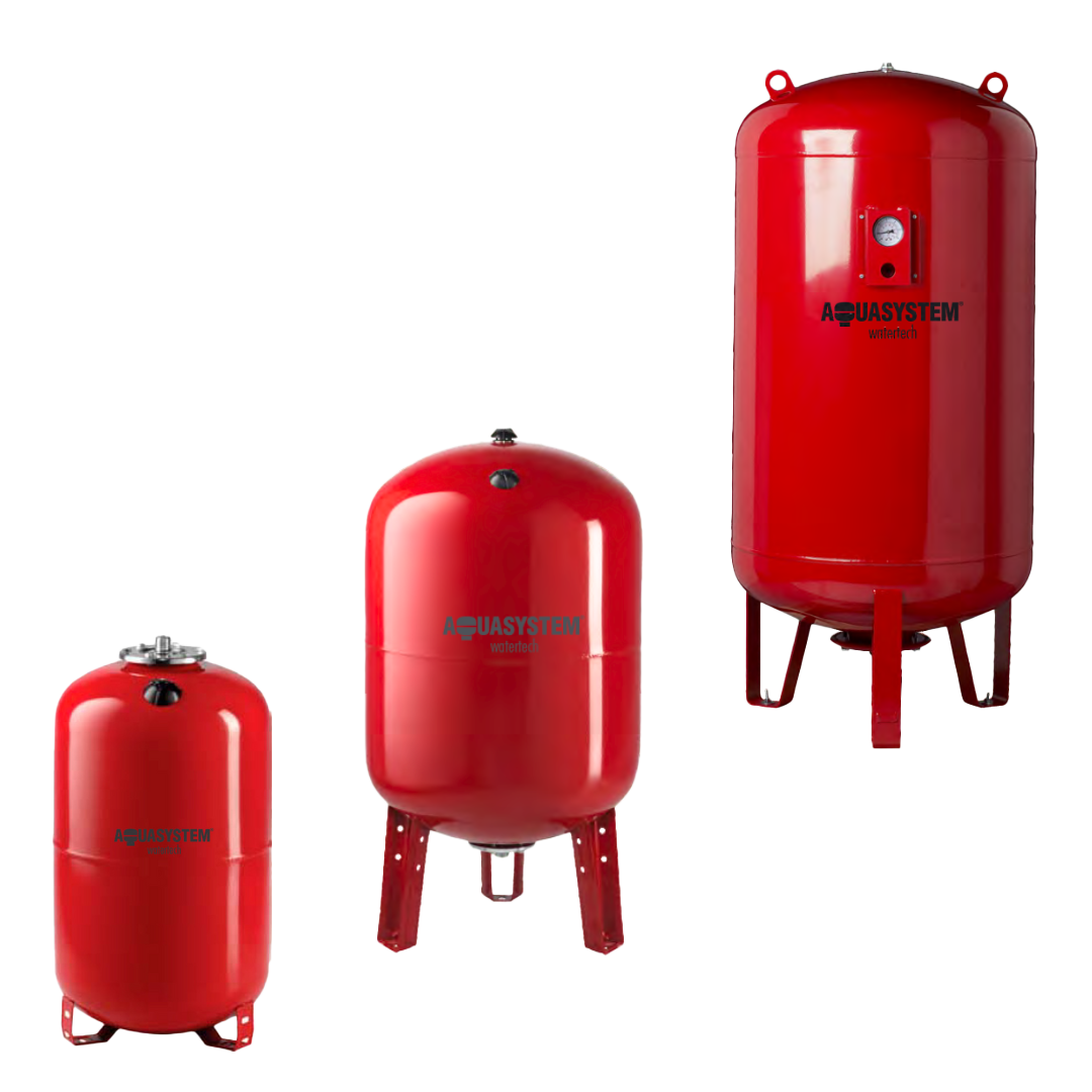 Zilio Heizungsausdehngefäß 400 l mit Flansch u. Standfüßen Ø 750 mm, H 1.198mm, Anschluss 5/4" AG, Vordruck 1,5 bar