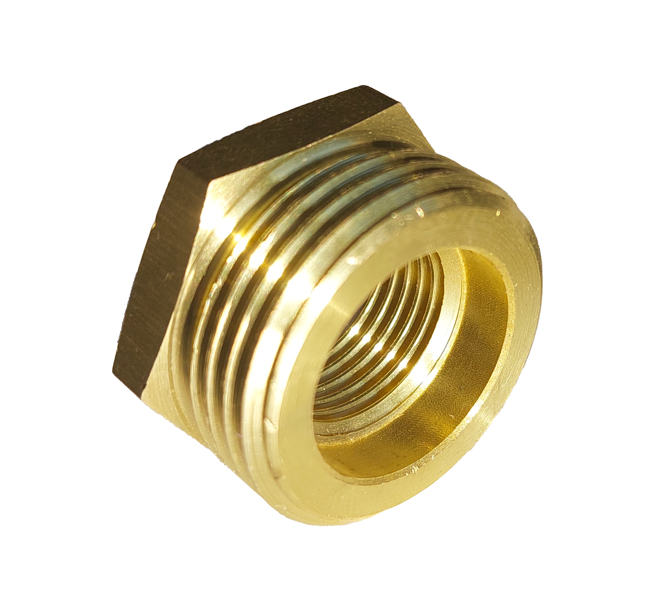 MG-Reduzierstück 1"AG - 1/2"IG, flachdichtend 