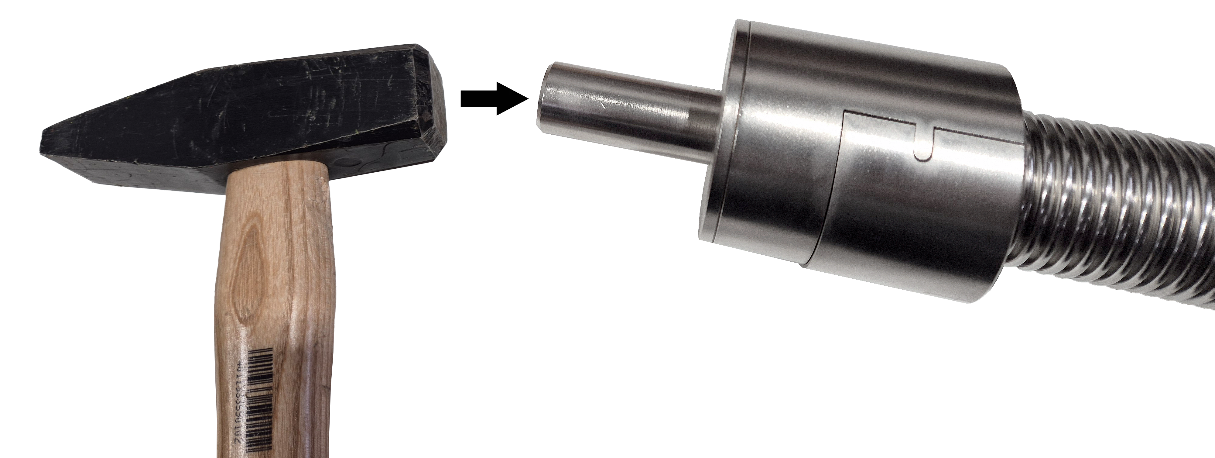 Schlagwerkzeug-Set für DN40 