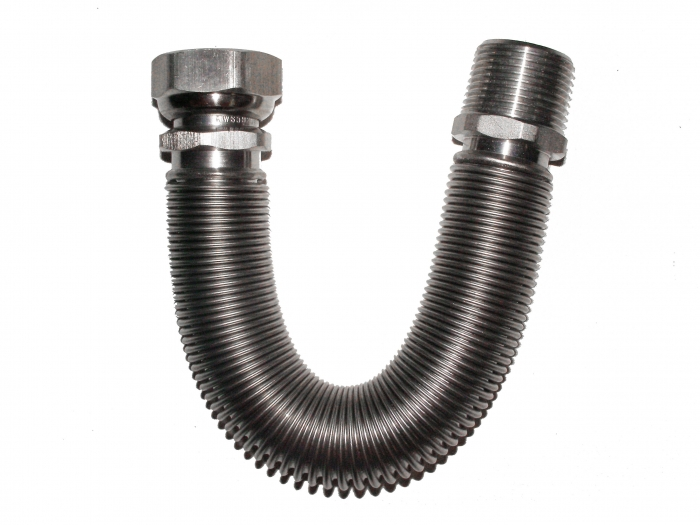 Flex-Schlauch ausziehbar DN40, 200-350mm 1 1/2"AG x 1 1/2" ÜWM