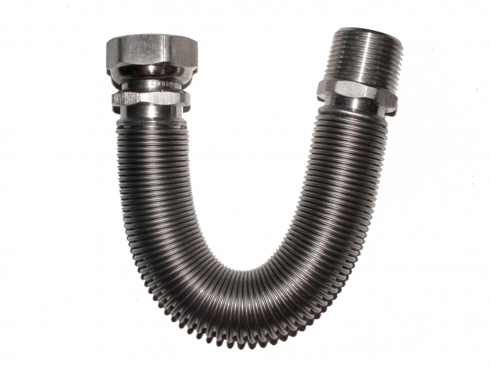 Flex-Schlauch ausziehbar, 2xÜ-Mutter 3/4", DN20, 1000-2000mm 2 x 3/4" ÜWM