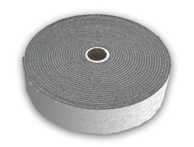 Iso-Tape grau, selbstklebend, 5cm breit, 15m Rolle / Heizung