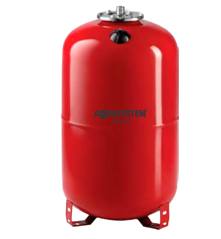 Zilio Heizungsausdehngefäß 50 l mit Flansch und Standfüßen Ø 365 mm, H 565 mm, Anschluss 3/4" AG, Vordruck 1,5 bar