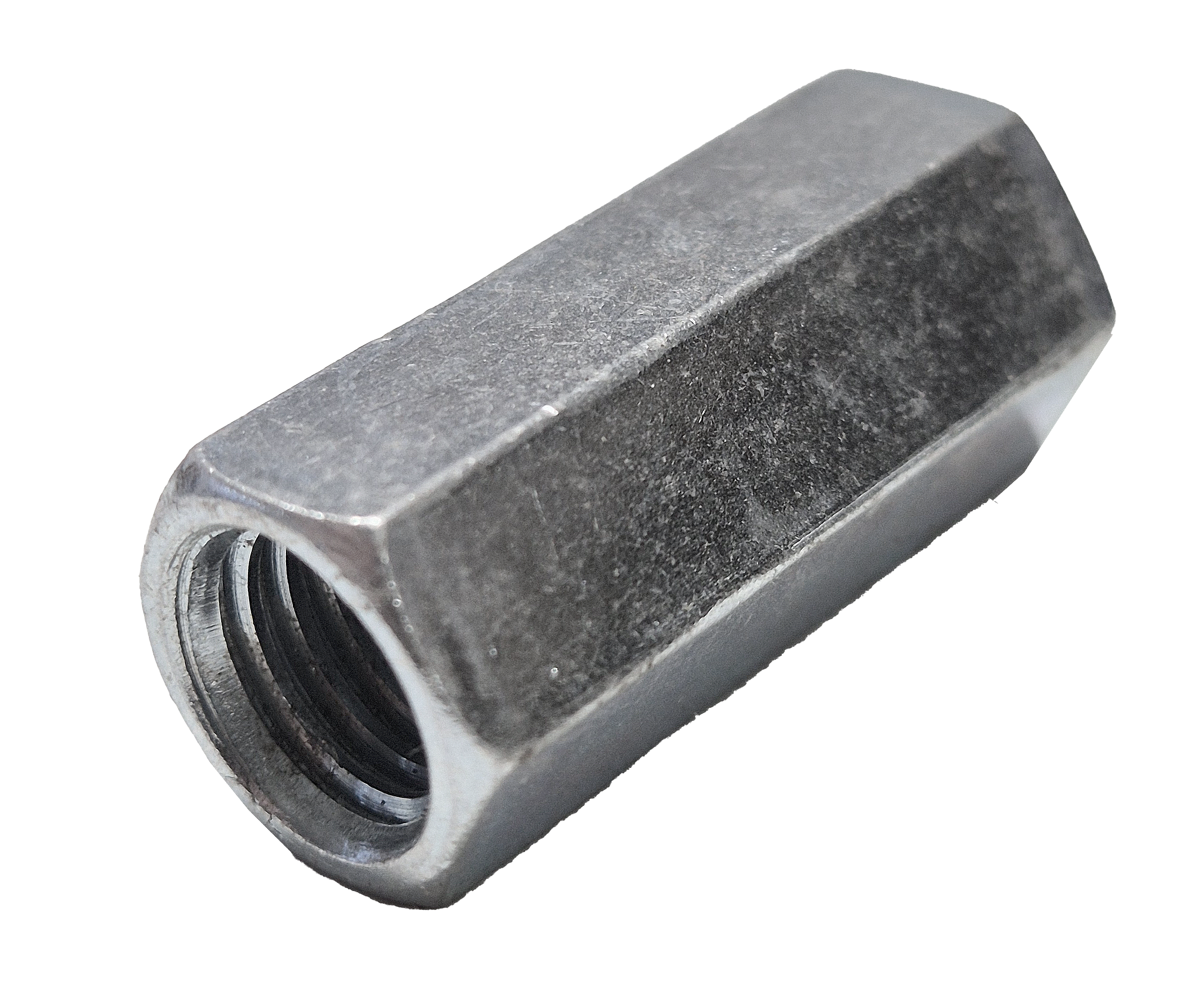 Verlängerungsmutter verz. (Gewindemuffe) M10x30 mm (sechsk.) 
