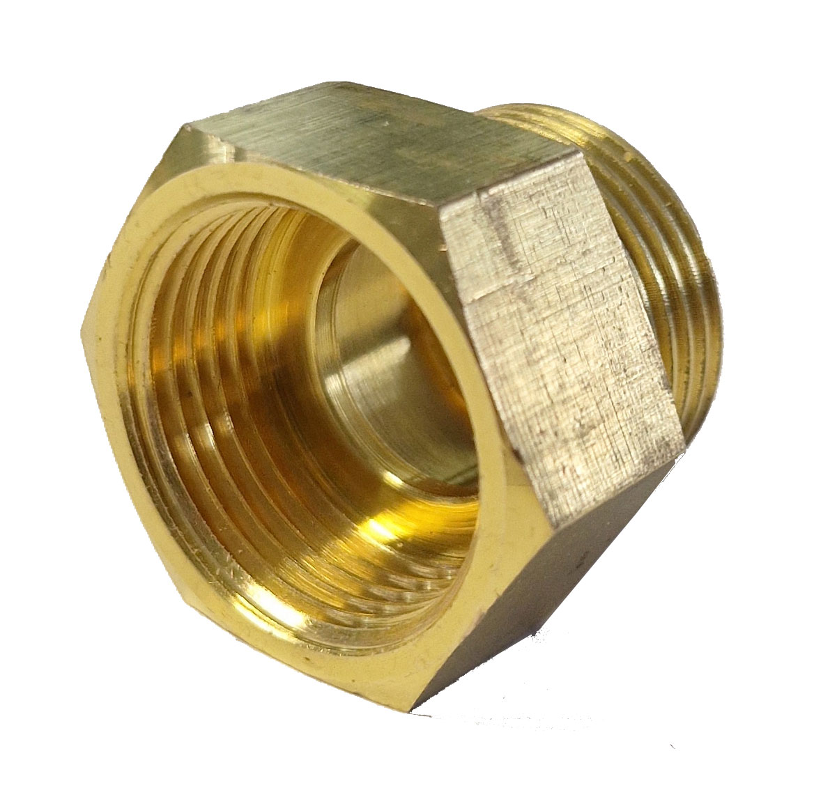 Muffennippel flachdichtend MG 3/4"AG-3/4"IG 