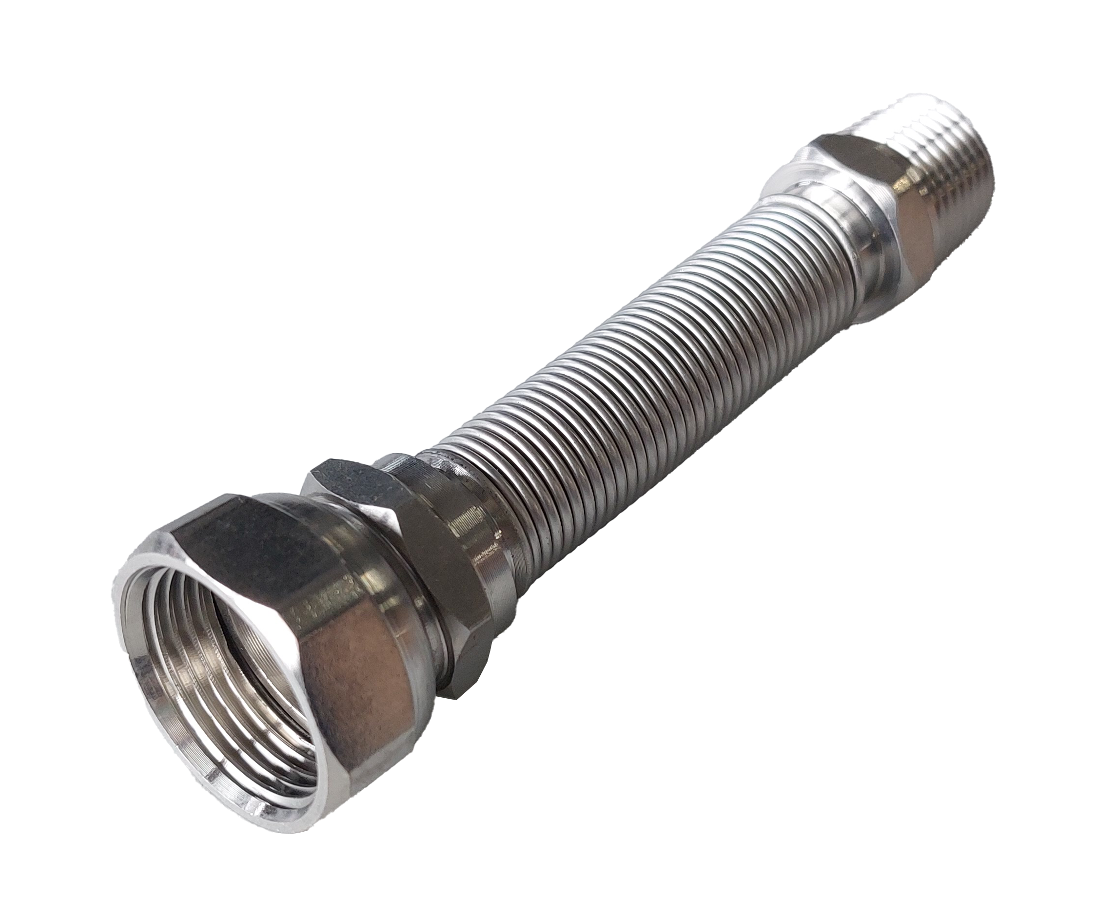 Flex-Schlauch ausziehbar DN15, 110-180mm 1/2"AG x 3/4" ÜWM
